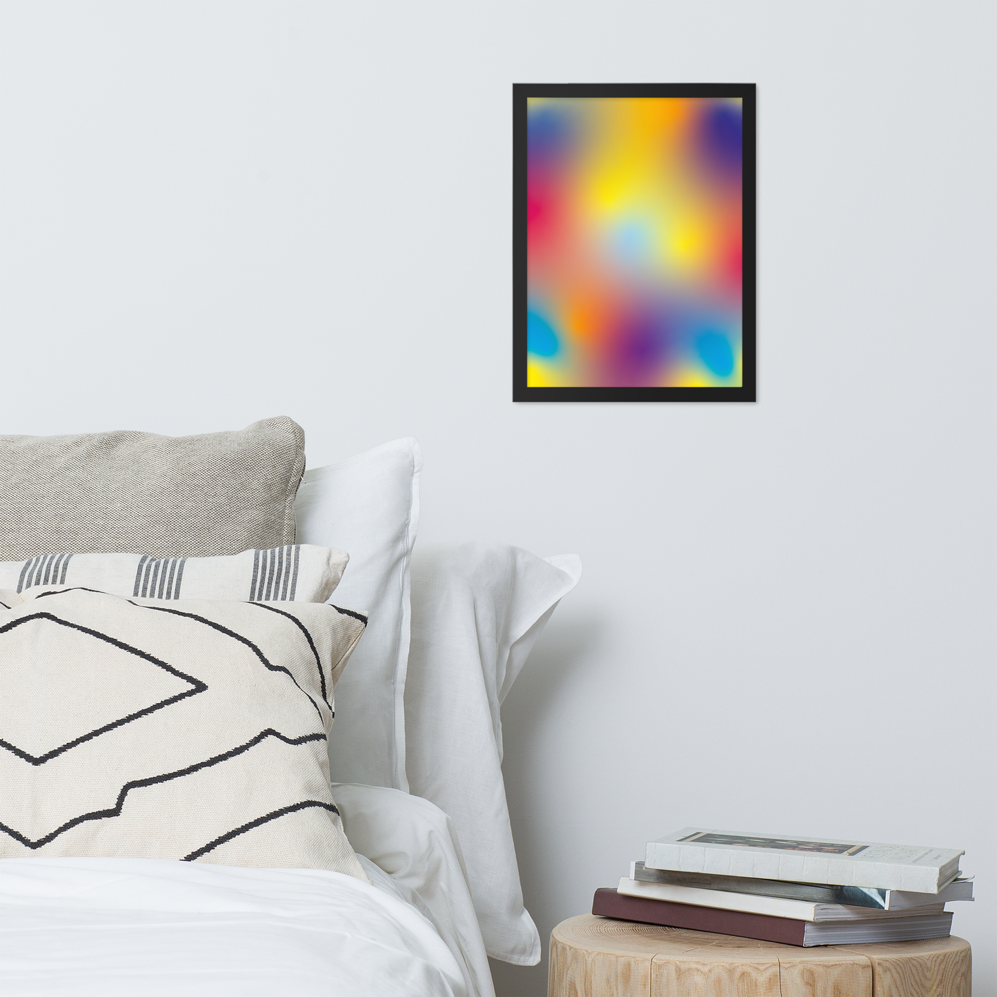 Gerahmtes Poster Aura II