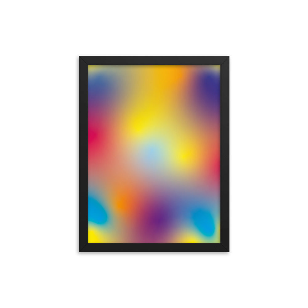 Gerahmtes Poster Aura II