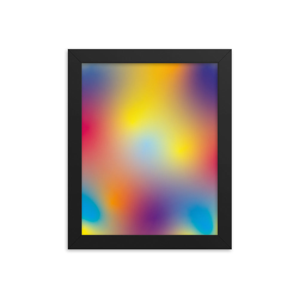 Gerahmtes Poster Aura II