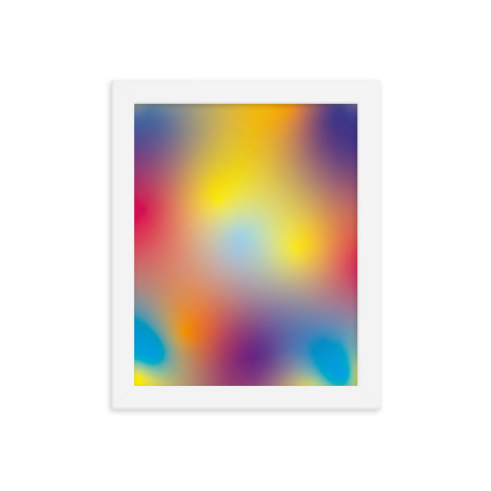 Gerahmtes Poster Aura II